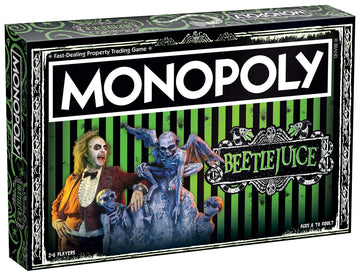 Monopoly Beetlejuice Board Game | Based On The 80’S Fantasy Film Beetlejuice | Officially Licensed Beetlejuice Merchandise | Themed Classic Monopoly Game