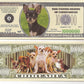 Chihuahua $Million Dollar$ Novelty Bill Collectible