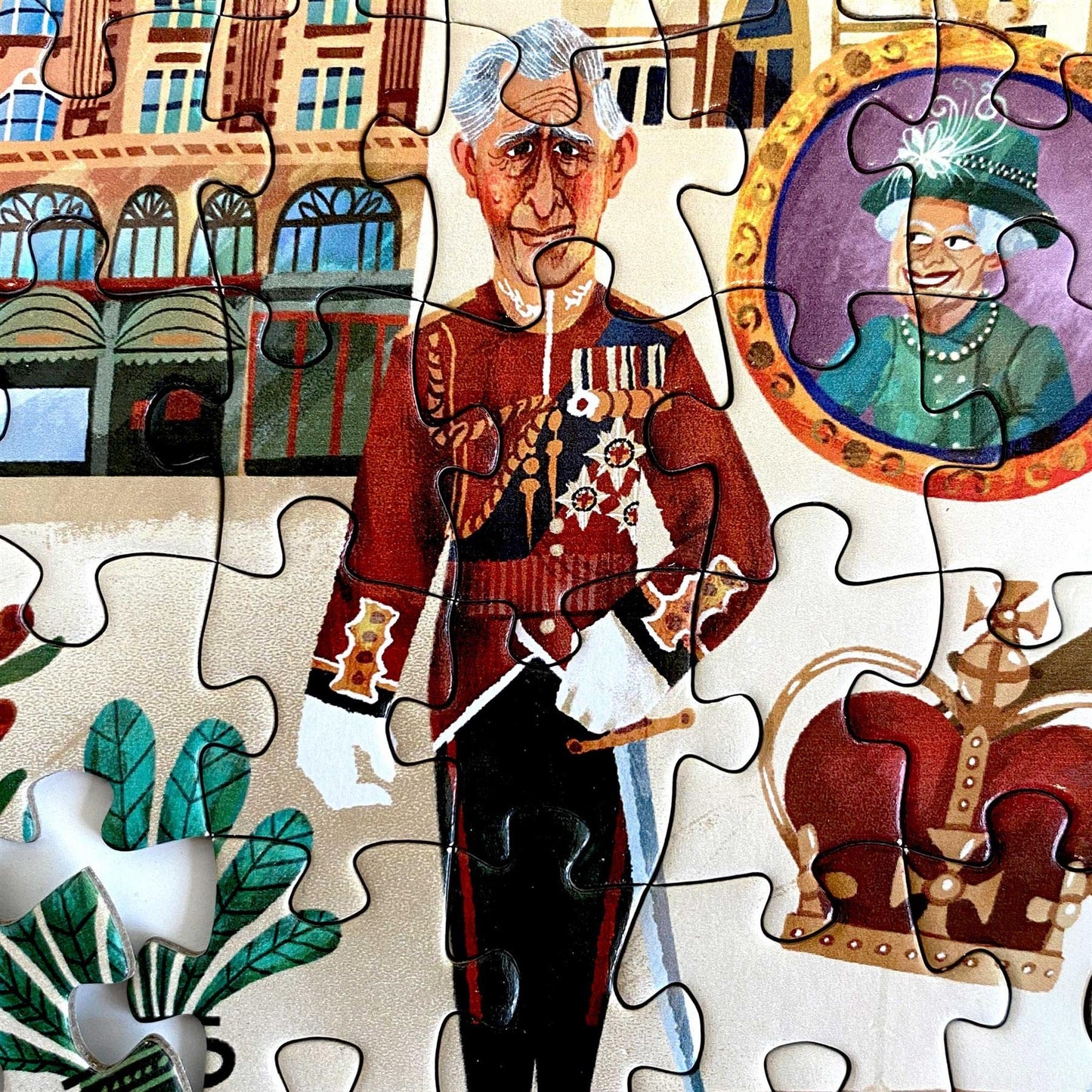 Jigsaw Puzzles 1000 Pieces For Adults - London Illustrated Theme 1000 Piece Puzzle - Adults And Kids Jigsaw Puzzle London Includ