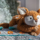 Mary Meyer Stuffed Animal Cozy Toes Soft Toy, 17-Inches, Fawn