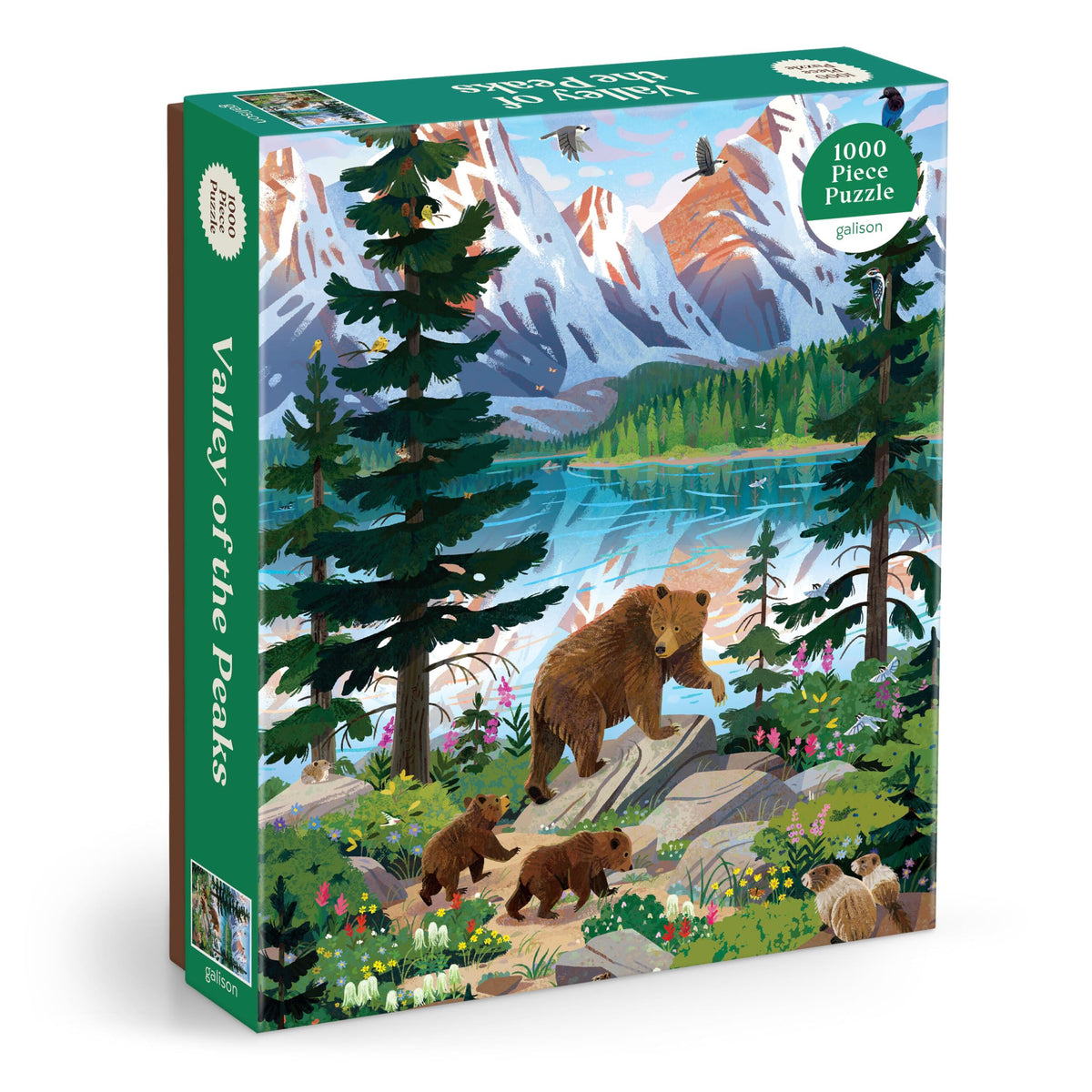 Valley of The Peaks 1000 Piece Puzzle