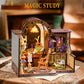 Rowood Miniature House Kit,Diy Miniature Dollhouse Kits For Adults,Mini House Craft Kits For Women With Led,Christmas Birthday G