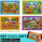 Quokka Puzzles For Kids Ages 4-6 - 4-Pack 60-Piece For Toddlers Ages 3-5 I Search & Find Kids Puzzles Ages 5-8 I Educational Lea