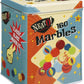 Neato! Classics 160 Marbles In A Tin Box By Toysmith - Retro Nostalgia Glass Shooter, Marble Games Are Timeless Play For Kids - Boys & Girls