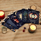 Xsylohxl Tarot Bag Kit 6 Pcs Tarot Card Bags And Pouches Tarot Deck Holder Storage Gift Velvet Bags With Sturdy Drawstrings Also