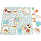 eeBoo Tea Party Spinner Game for Kids, 2-4 Players, Develops Patience & Social Skills, Cardboard, Multicolour, Model EB-TEAGM2