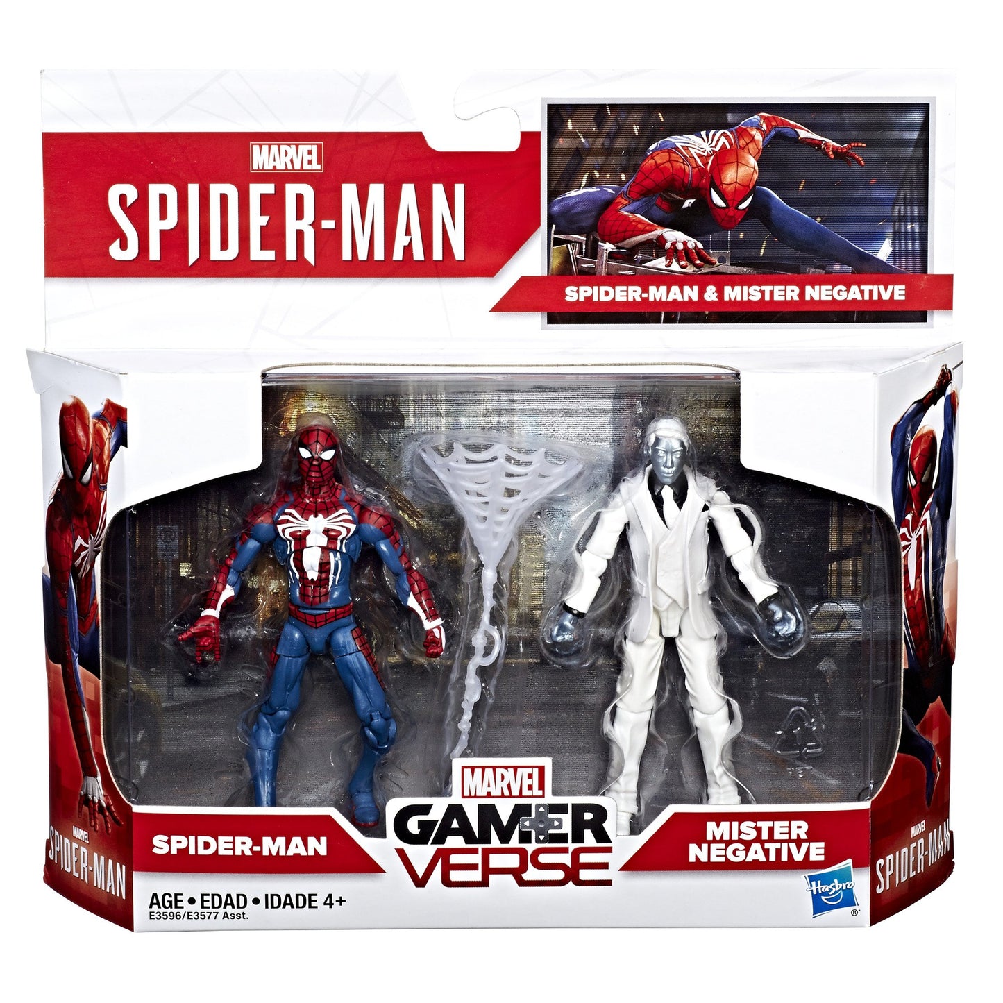Marvel Gamerverse Spider-Man and Mister Negative limited availability Action Figure 2 Pack