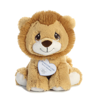 Aurora® Inspirational Precious Moments™ Hamilton Lion Stuffed Animal - Cherished Memories - Enduring Comfort - Brown 8.5 Inches