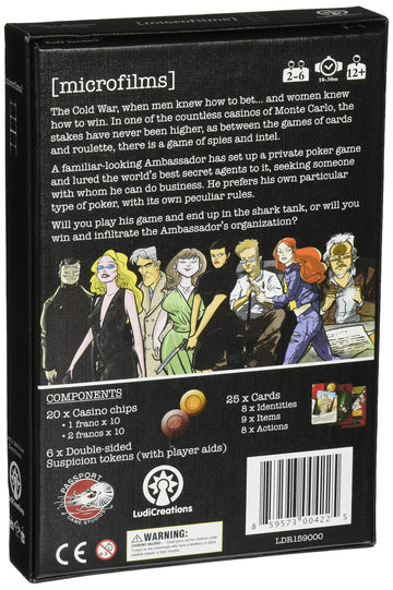 Funforge Microfilms Board Game