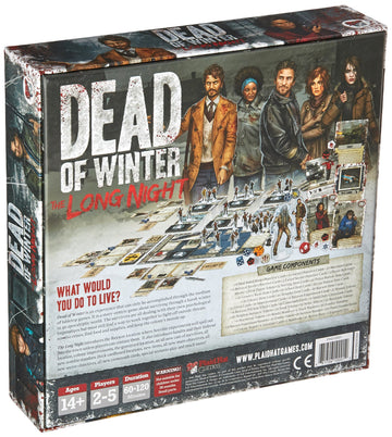 Plaid Hat Games Dead of Winter The Long Night Board Game Expansion - Post-Apocalyptic Survival Game, Strategy Game for Kids & Ad