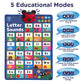 LEARNING BUGS Interactive Phonics Poster for Preschool & Kindergarten, Ages 3+, Model LBP2201, Multi-Color (Red, Green, Blue, Yellow)