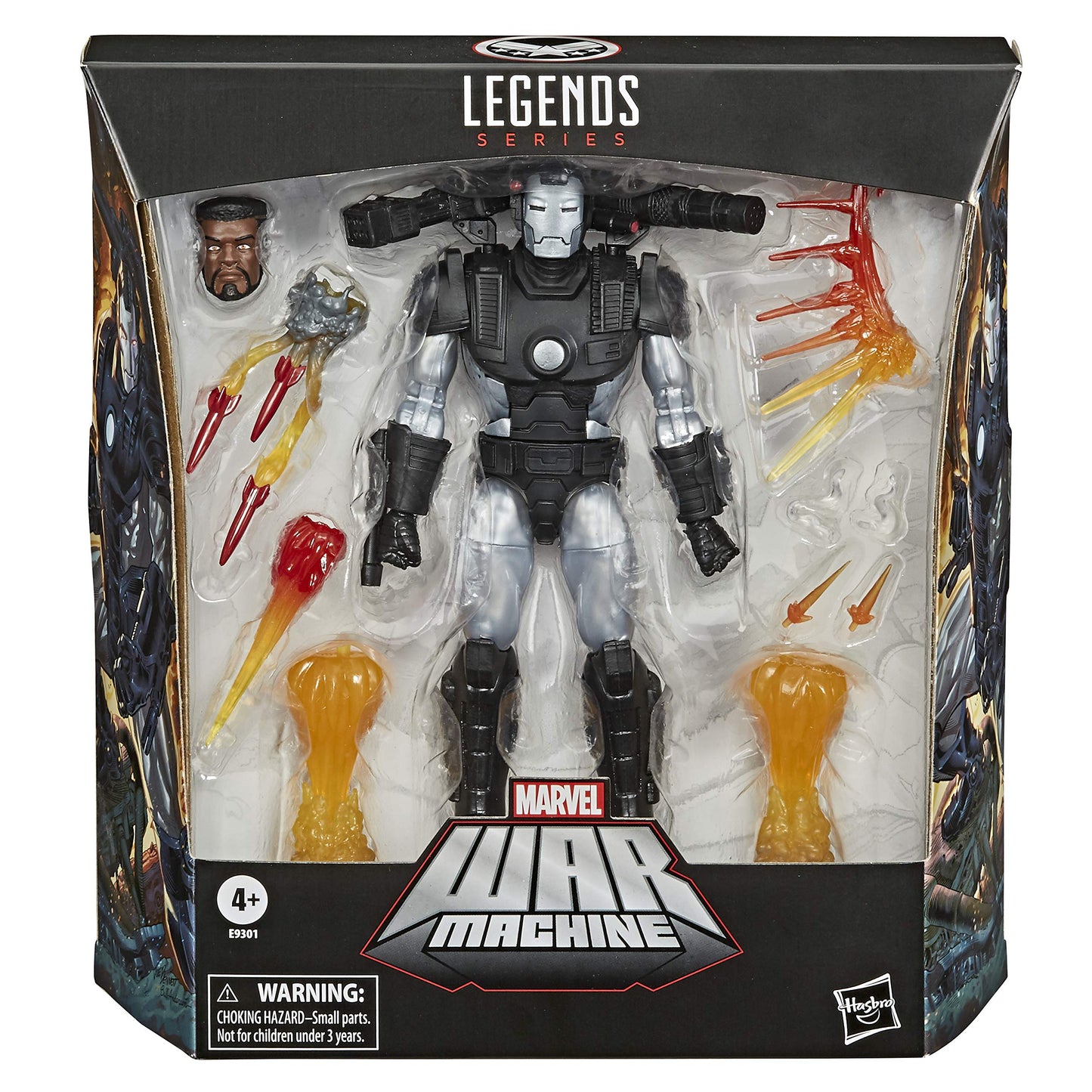 Marvel Hasbro Legends Series 6-Inch Collectible Action Figure Deluxe War Machine Toy, Premium Design And 8 Accessories