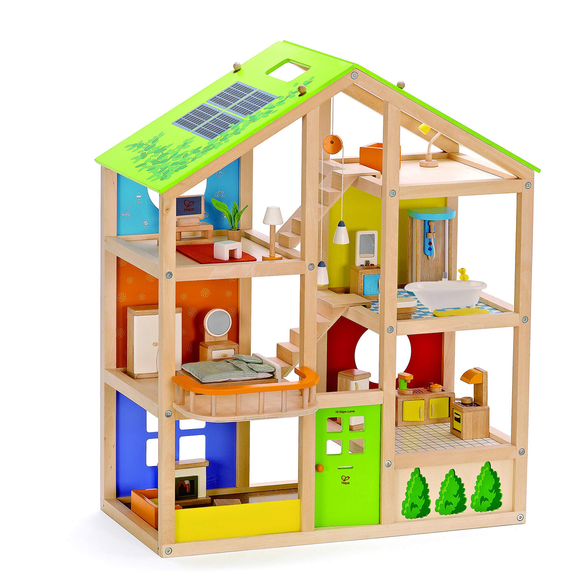 STEM Wooden Role Play Dollhouse