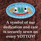 Yottoy Contemporary Collection | Grumpy Monkey Soft Stuffed Plush Toy – 7.5”