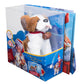 Elf On The Shelf Pet Gift Set - New St. Bernard Plush with Blue Eyed Elf Boy - A Christmas Tradition