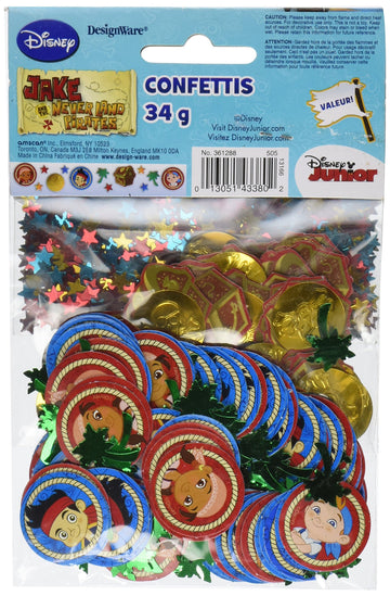 DesignWare Amscan Jake and The Neverland Pirates Value Confetti Pack for Party