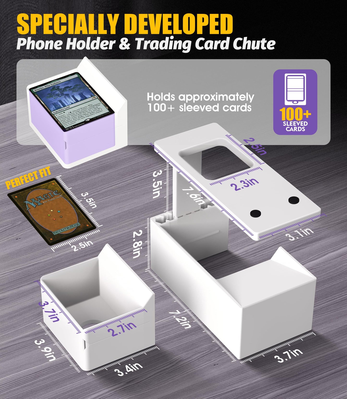 GIBOPOB Scanstand for Trading Cards - MTG Card Scanner, Phone Holder, Toytooth GIBOPOB Scanstand for Trading Cards - MTG Card Scanner, Phone Holder, Toytooth