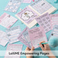 HAPPY LOLLI Mint LolliME DIY Journal Kit – 300+ Pieces, Lockable Diary, Markers, Stickers, Empowering Pages for Girls