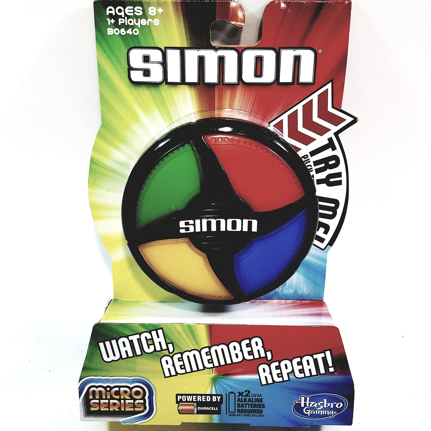 Basic Fun Simon Micro Series Edition Pocket Travel Handheld Portable Strategy 1 Or More Player Game
