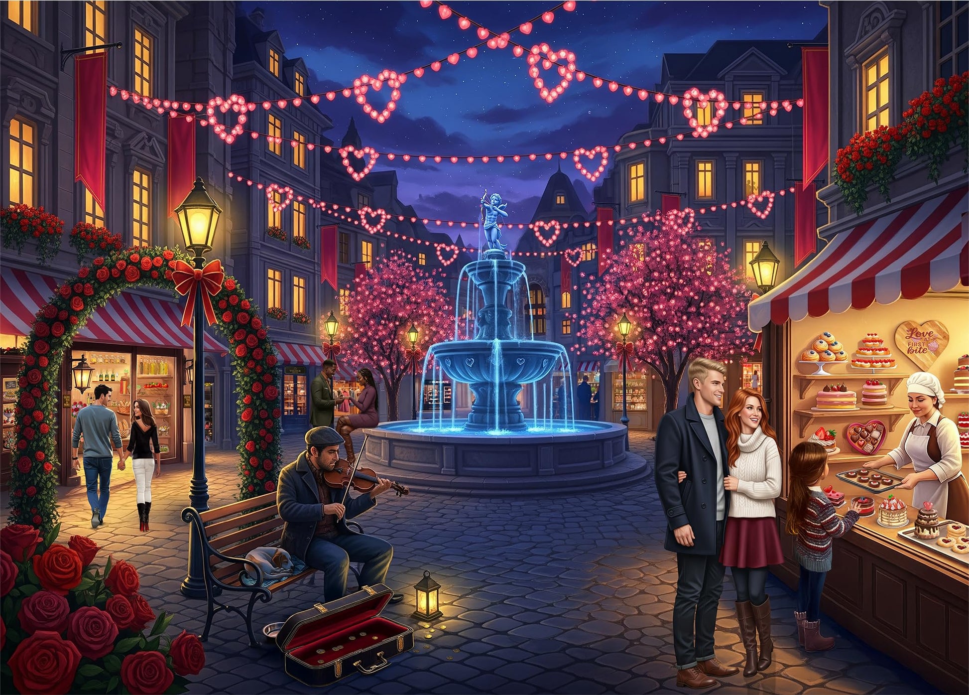 Coming Soon The Stillroom - Cupids Court - 1000 Piece Jigsaw Puzzle for Adults