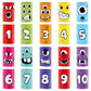 JOYIN 13 Pcs Carnival Bean Bag Toss  Knockdown Can Game Set  Holiday & Birthday Party Games  Outdoor Lawn Yard Activity for Kids Party Favors  Easter Egg Hunt for Classroom Gifts (Monster Style)