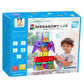 Megagontiles Premium Magnetic Tiles, Mega Magnet Tiles Set, Stem Authenticated, Magnetic Blocks, Magnetic Toys, Magnetic Building Blocks, Toddler Boys Girls 3-10 Year Old