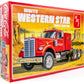 Amt White Western Star Semi Tractor (Coca Cola) 1:25 Scale Model Kit