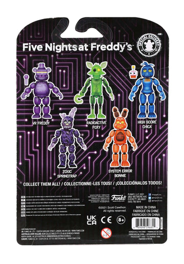 Funko Pop! Action Figure: Five Nights at Freddy's - System Error Bonnie, Glow in The Dark, Vinyl, Multicolor, Model 59685