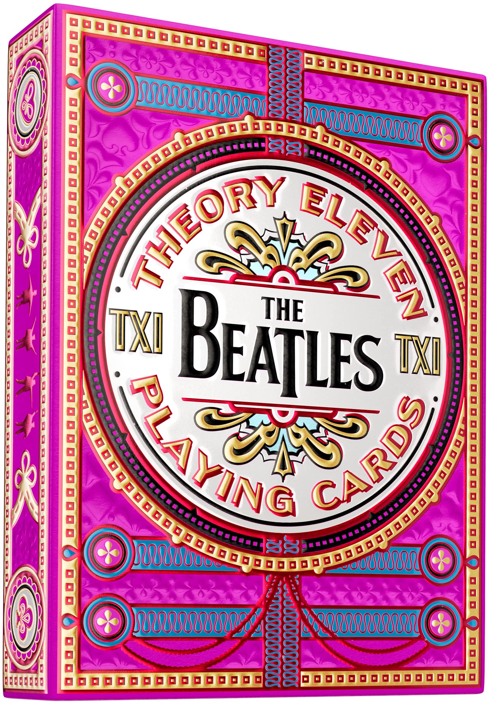 theory11 The Beatles enhanced Playing Cards - Pink Deck Officially Licensed Collector's Cards