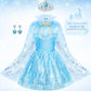 Jeowoqao Princess Dress Up Princess Dress For Girls, Dress Up Clothes Little Girl Princess Pretent Play Costume Christmas Birthday Gift For Toddler Girls Age 3 4 5 6 Years