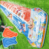 Suonncudst 40Ft Water Slides With 2 Bodyboards, Extra Long Lawn Water Slides For Kids Adults Heavy Duty, Giant Outdoor Water Sli