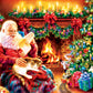Masterpieces 500 Piece Glitter Jigsaw Puzzle - Christmas Dreams - 15''X21''