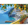 MINIWAN 500 Piece Amalfi Coast Puzzle  enhanced Jigsaw Puzzle for mature-themeds  Rustic Style  21 x 15 Inches