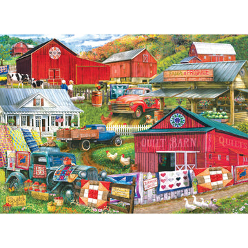 RoseArt 1000 Piece Jigsaw Puzzle - Kodak Premium Country Compilation - Multi-colored Cardboard Model 8700ZZCU