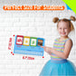 Cvcc & Ccvc Flip Charts, 40 Words Builder Phonic Games Freestanding Flip Chart Manipulative Spelling Toy Educational Learning Tool For Student Teacher School Supplies