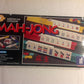John N. Hansen Co. Travel Mah Jong - Small Wooden Game Set, Red/Blue/Yellow, Model 166