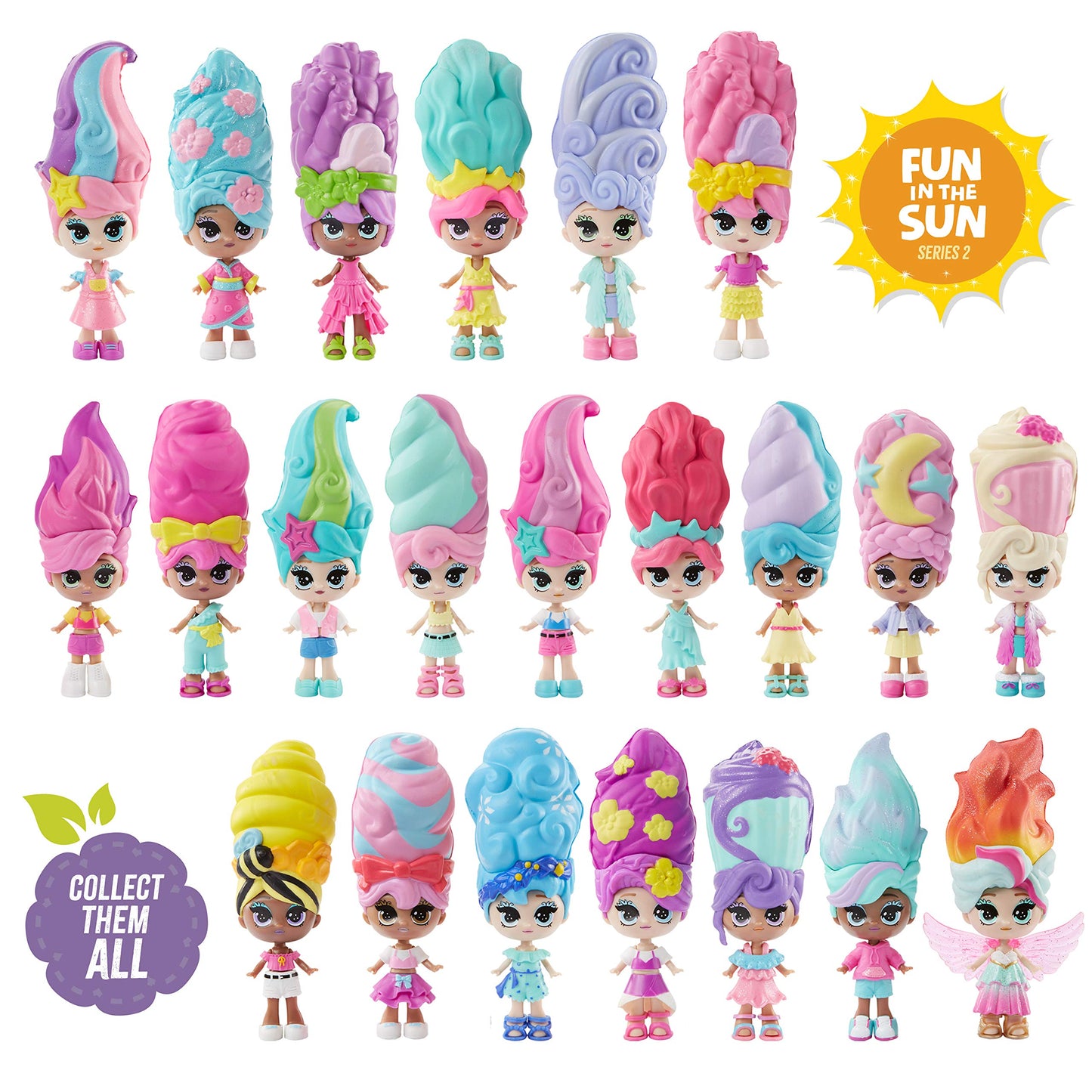 Blume “Fun In The Sun” Dolls — 10 Surprises!, Assorted