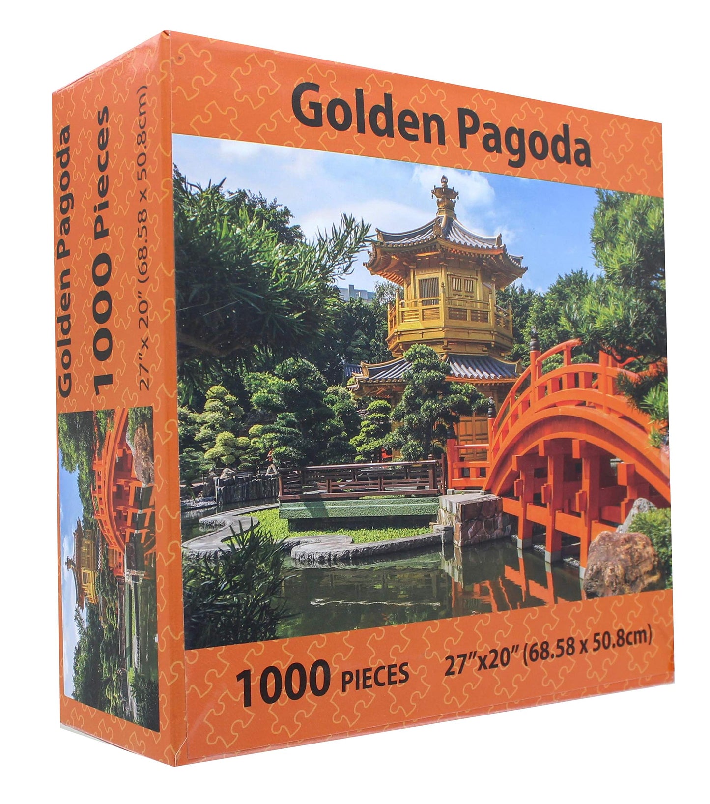 Puzzle Passion - Golden Pagoda - 1000 Piece Jigsaw Puzzle