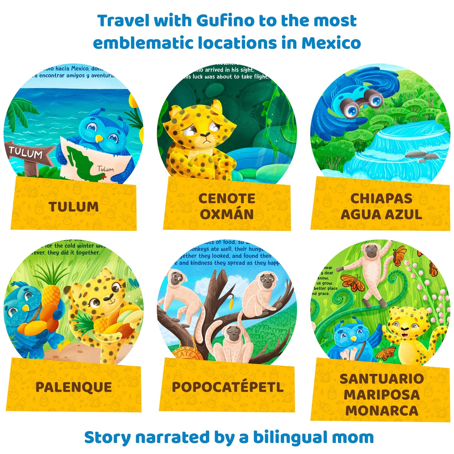 Bilingual Baby Books. Sound Books for Toddlers in Spanish and English. Libro de Cuentos Infantiles en Espaol e Ingles. Bilingual Books for Toddlers. Bilingual Learning Toys by Gufino