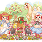 Masterpieces Floor Puzzle - Jumbo Size 36 Piece Jigsaw Puzzle For Kids - Raggedy Ann & Andy Shaped Puzzle - 3Ftx2Ft