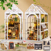 Acemend Diy Book Nook Kits For Adults, Diy Miniature Booknook Kit With Led, 3D Creative Decorative Bookend Bookshelf Insert 3D P