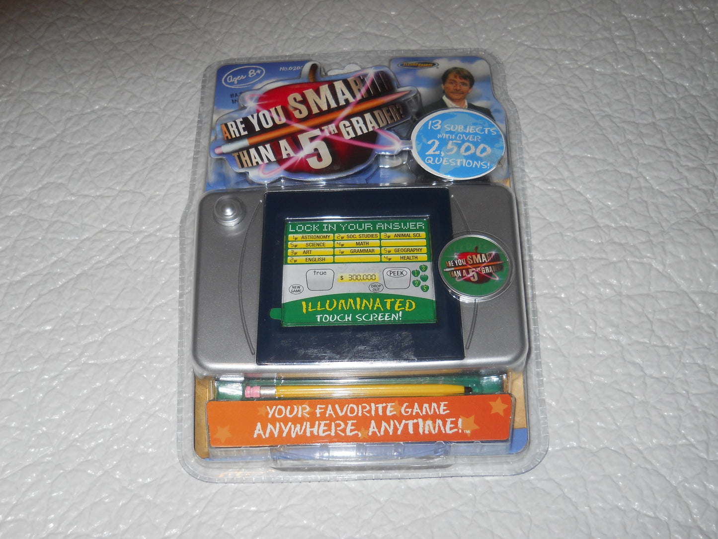 Techno Source Are You Smarter than a 5th Grader - Illuminated Touch Screen Game