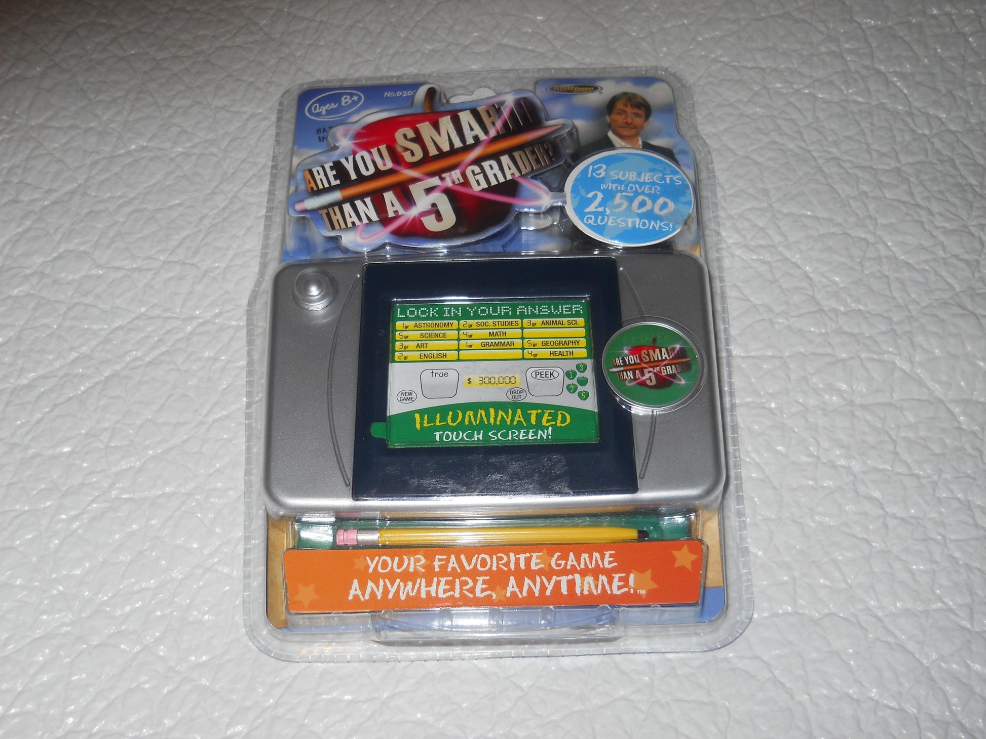 Techno Source Are You Smarter than a 5th Grader - Illuminated Touch Screen Game