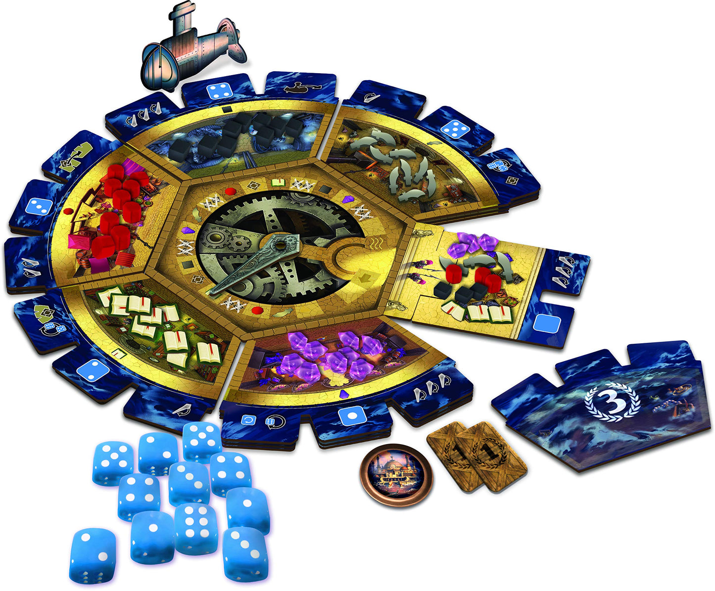 Ludonaute Atlandice - Multicolor Cardboard Board Game, Model B07BHM2P8D