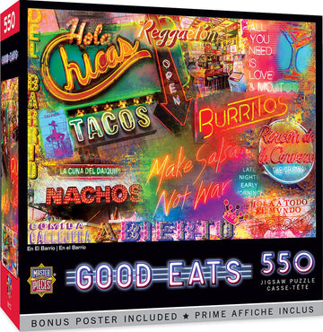 En El Barrio 550 Piece Jigsaw Puzzle