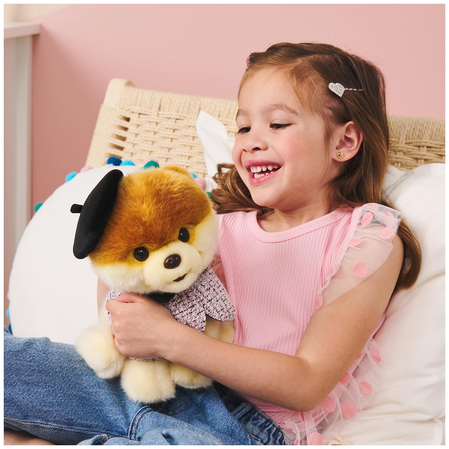 Gund Boo, The Worlds Cutest Dog With Paris Beret Plush Pomeranian Stuffed Animal For Ages 1 And Up, 9