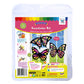 VHALE Suncatchers Craft 3 Sets (9 Cutouts) w Tissue Papers Stained Glass Effect Paper Sun Catcher Kit, Window Art, Classroom Cra