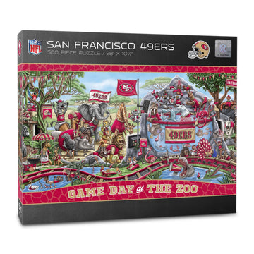Youthefan Nfl Cincinnati Bengals Game Day At The Zoo 500Pc Puzzle