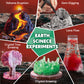 Klever Kits Amazing Science Kits- 85+ Experiments Educational Toys, Stem Activities With Erupting Volcano And Growing Crystal Tree For Kids Aged 6 7 8+