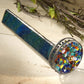 J Devlin Kal 106 Green Stained Glass Kaleidoscope With Two Wheels Gift For Dad Father'S Day
